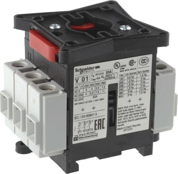 Actual product image Schneider Electric Switch-disconnector 20A 3-pole