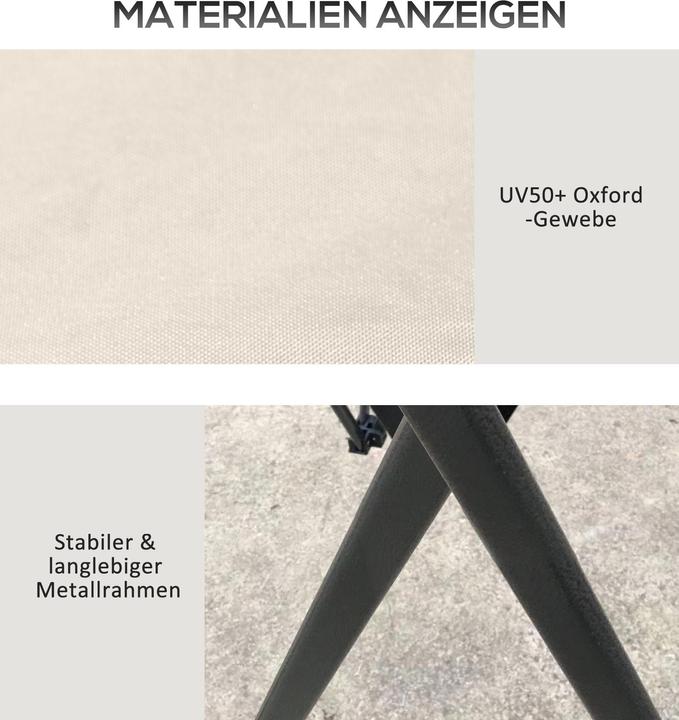 Immagine prodotto Outsunny Faltpavillon (392 cm, 392 cm)