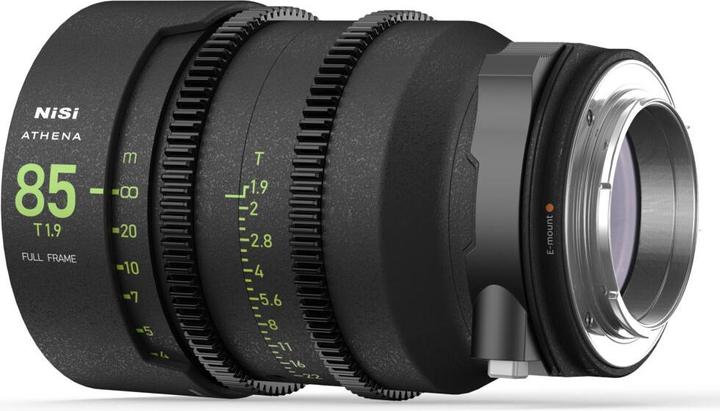 Immagine prodotto Nisi ATHENA Prime 85mm T1.9 Sony E Mount (novità) (Sony E, Full frame)