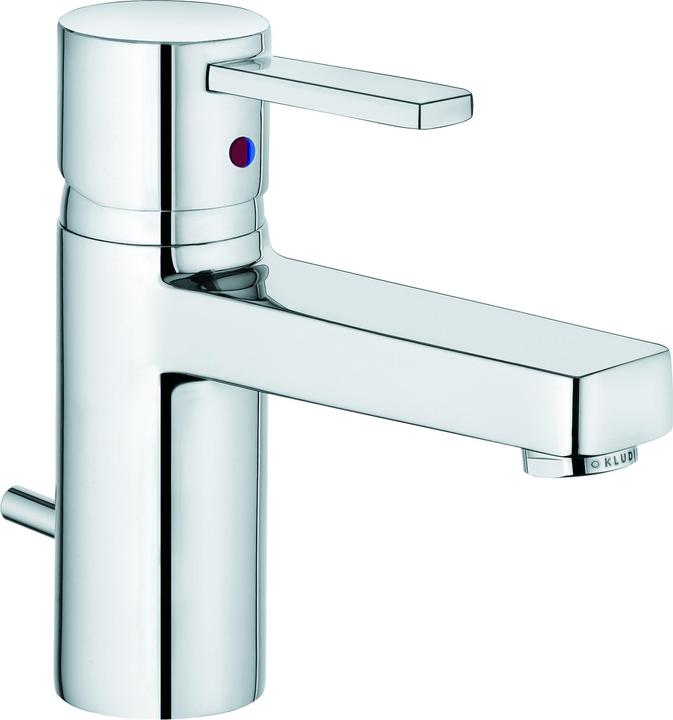 Kludi Zenta XL Robinet de lavabo (robinet) durckfest, robinet de salle de bains chrome