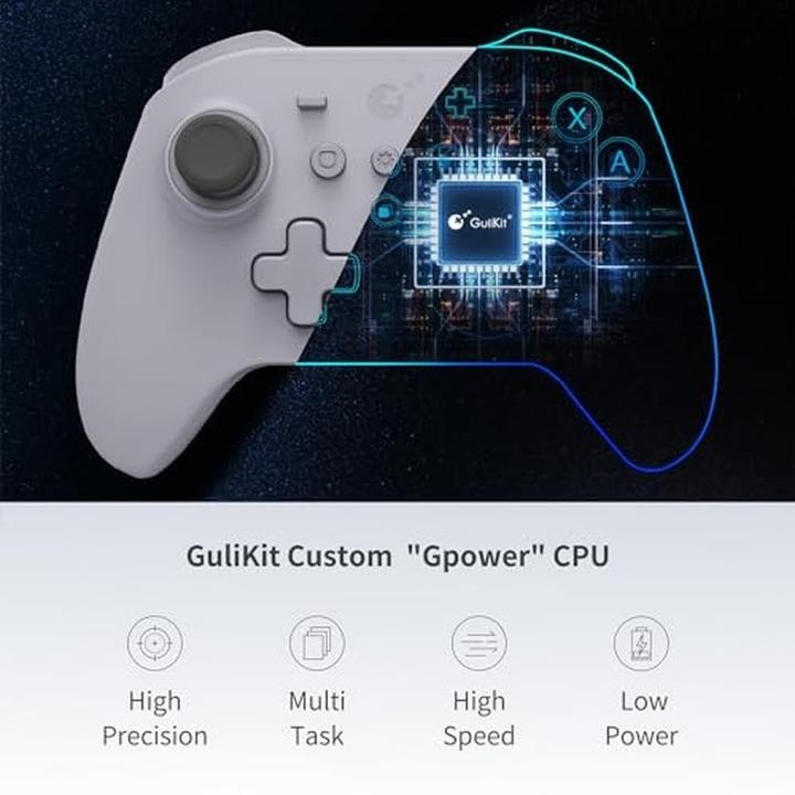 Produktbild Gulikit Kk3 Max Gaming Controller White (Switch)