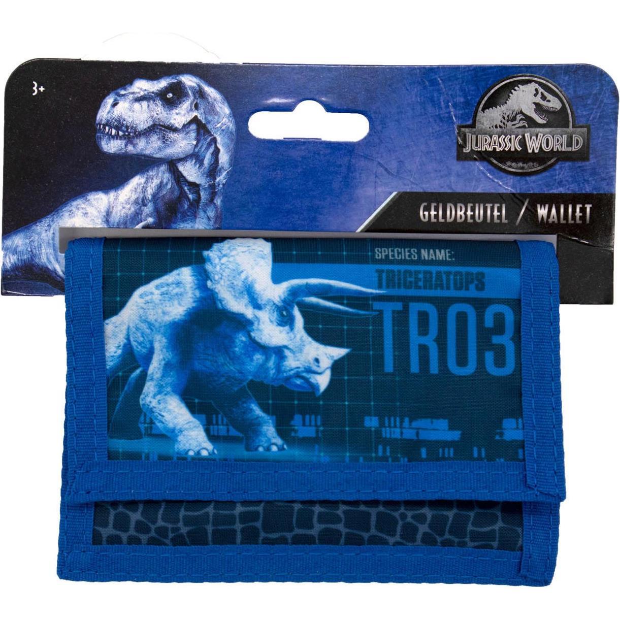 Undercover, Jungen, Portemonnaie, Jurassic World Geldbörse Triceratops, Blau