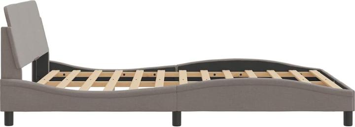 Produktbild VidaXL Bettgestell mit Kopfteil Stoff (120 x 200 cm)