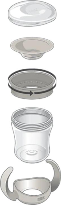 Produktbild NUK Mini Cups 3 in 1 (160 ml)