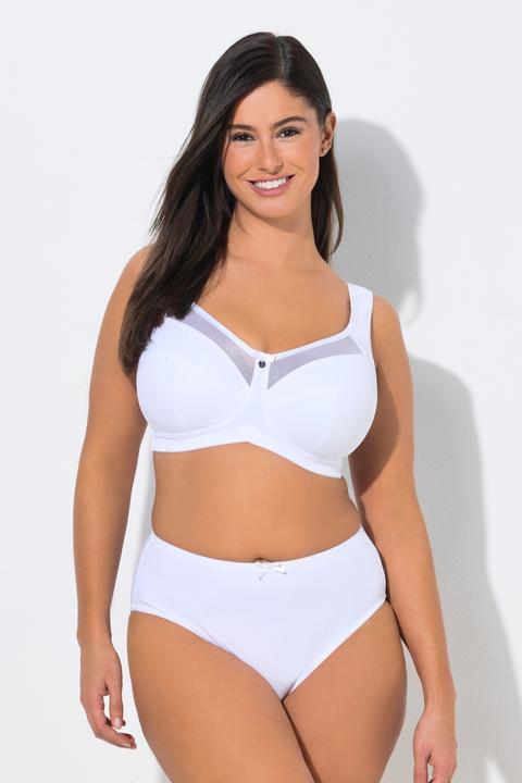 Actual product image Ulla Popken Illusion Mesh Support Bra (85 E)