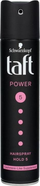 Image du produit Schwarzkopf Taft Power Cashmere Mega Strong 5 Laque Après Laque (250 ml)