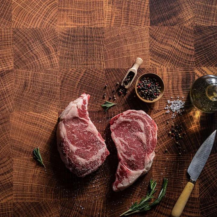 Actual product image V-Flat World Aged Cutting Board/Butchers Board - XL (0088L) (76 cm, 102 cm)