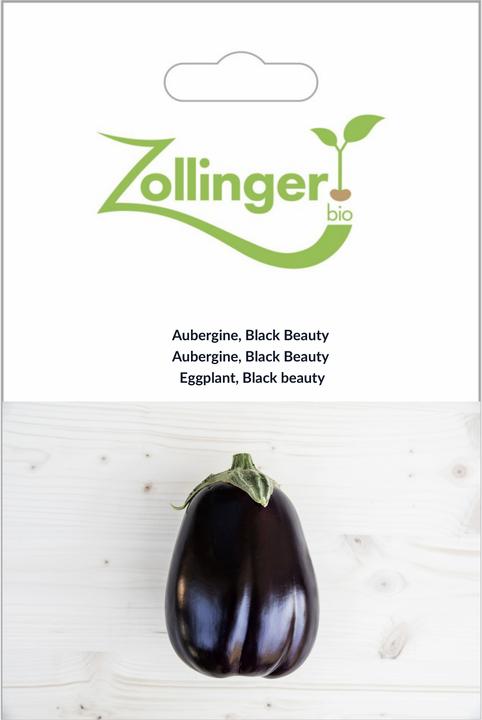 Produktbild Zollinger Bio Auberginen, Black Beauty