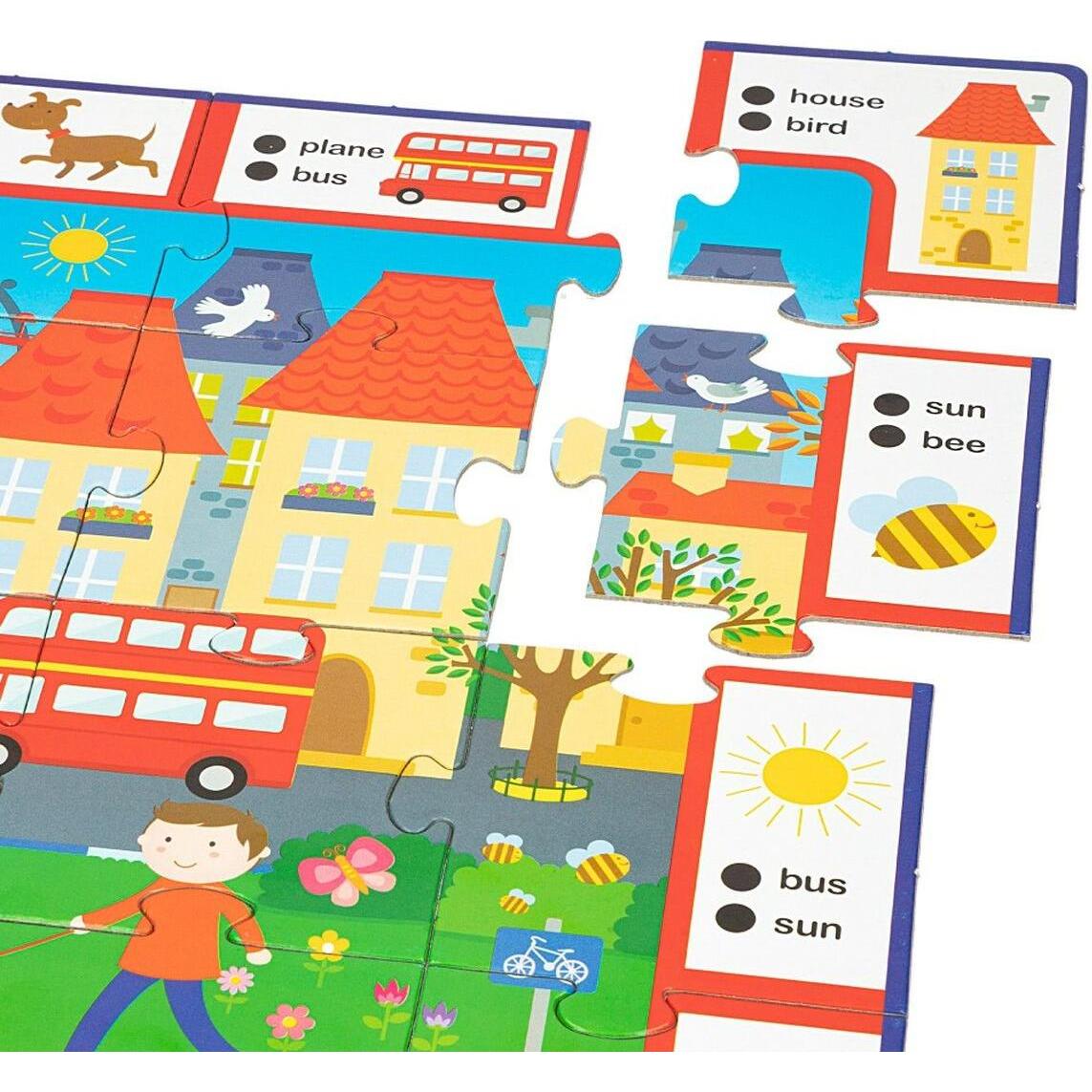 Thumbnail - Lisciani Lernspiel Carotina Baby Happy English Elektronisches Puzzle 4,5 x 14,5 x 3 cm (6 Stück) (Englisch)