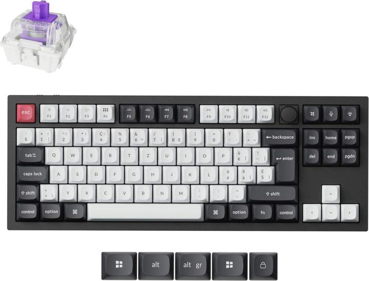 Produktbild Keychron Q3 HE (Magnetic Switch) (CH, Kabellos, Kabelgebunden)