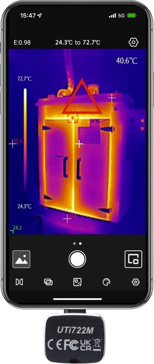 Immagine prodotto Uni-T Termocamera per smartphone UTi722M per Android