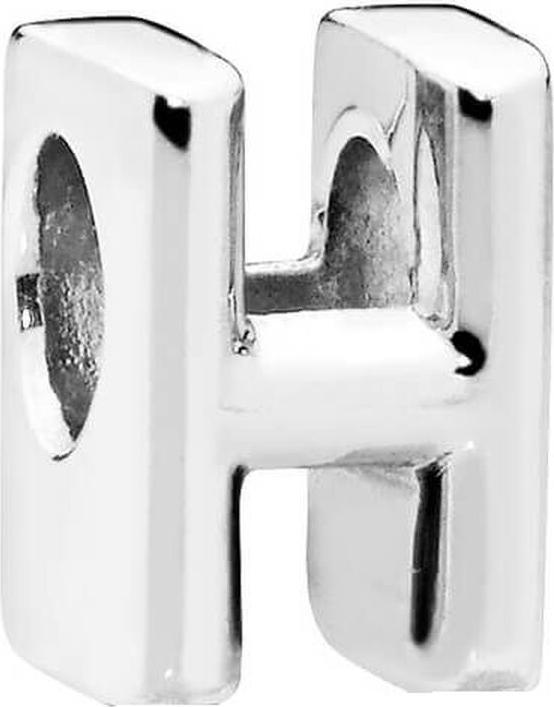 Pandora Lettera H Fascino (Argento)