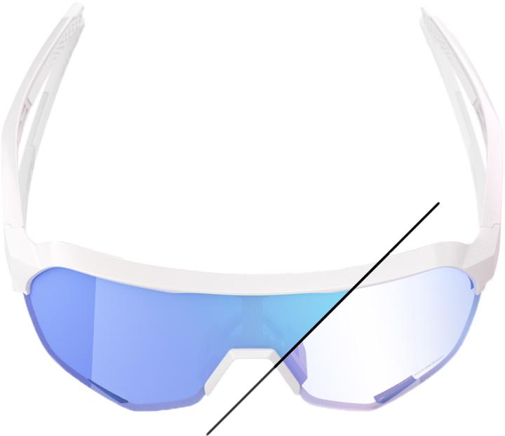 Image du produit 100% S2 LE - Bastille (Blanc, Blue Mirror Photochromic)