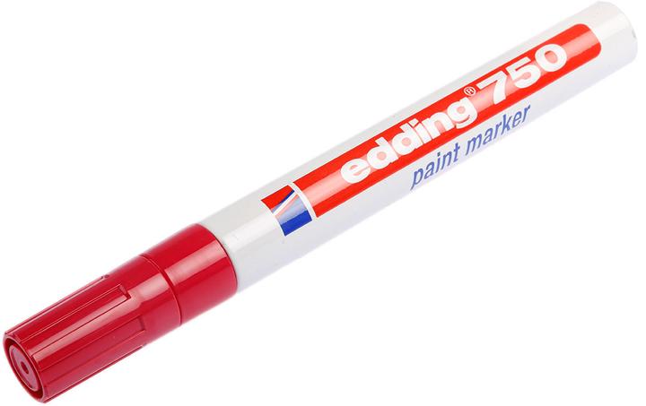 Actual product image Edding 750 Gloss paint markers (Red, 2 mm, 1 x)