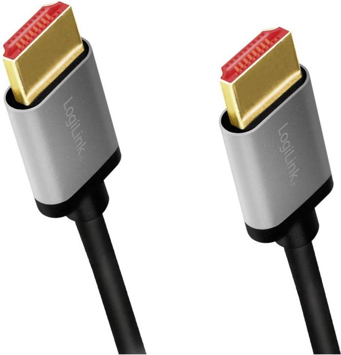 Produktbild LogiLink Ultra High Speed HDMI mit Ethernetkabel (1 m, HDMI, 2.1)