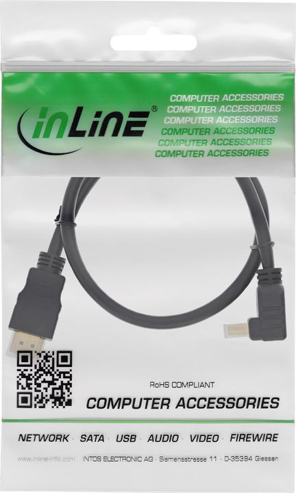 Actual product image InLine HDMI (Typ A) — HDMI (Typ A) (0.50 m, HDMI, 1.4)