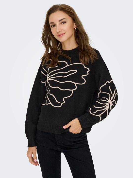 Produktbild JdY Jdyjella L/S Flower Pullover Knt Noos (L)