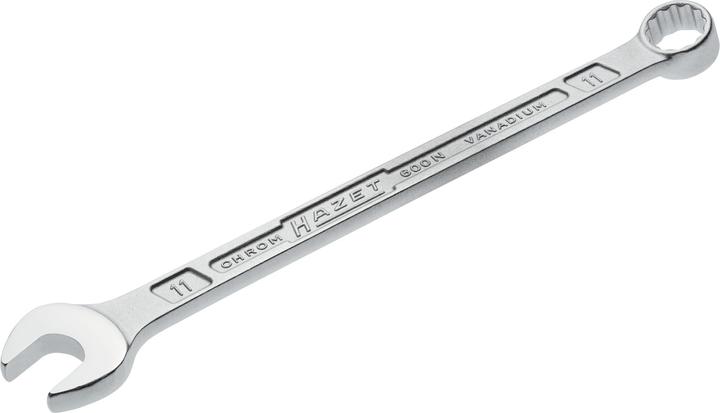 Image du produit HAZET Clé mixte 600N-11 ∙ Profil Traction à 12 pans extérieurs ∙ 11 mm (11 mm)