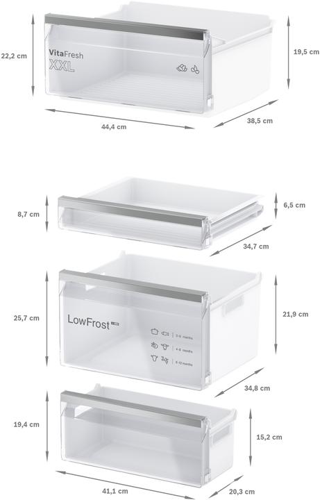 Produktbild Bosch Hausgeräte KIV86VFE1 (267 l)