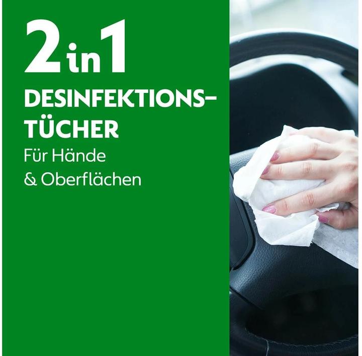 Image du produit Dettol Lingettes de désinfection 2en1