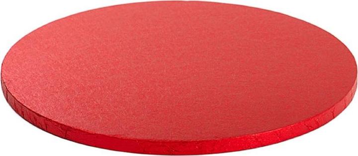 Produktbild Decora Tablett Rund Rot 30cm (12mm)