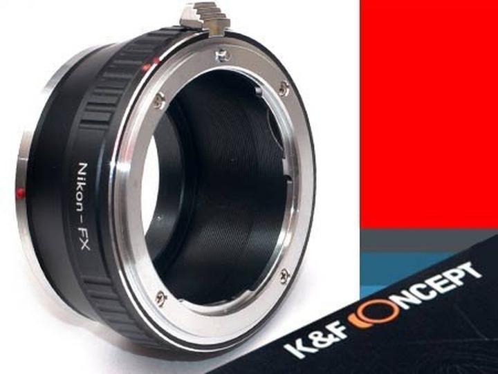 Image du produit K&F Concept Adaptateur d'objectif de haute précision, NIK-FX