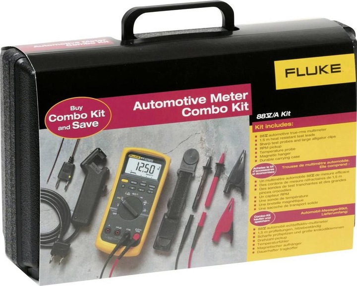 Produktbild Fluke Hand-Multimeter digital 88V/A (CAT III 1000V, CAT IV 600V)
