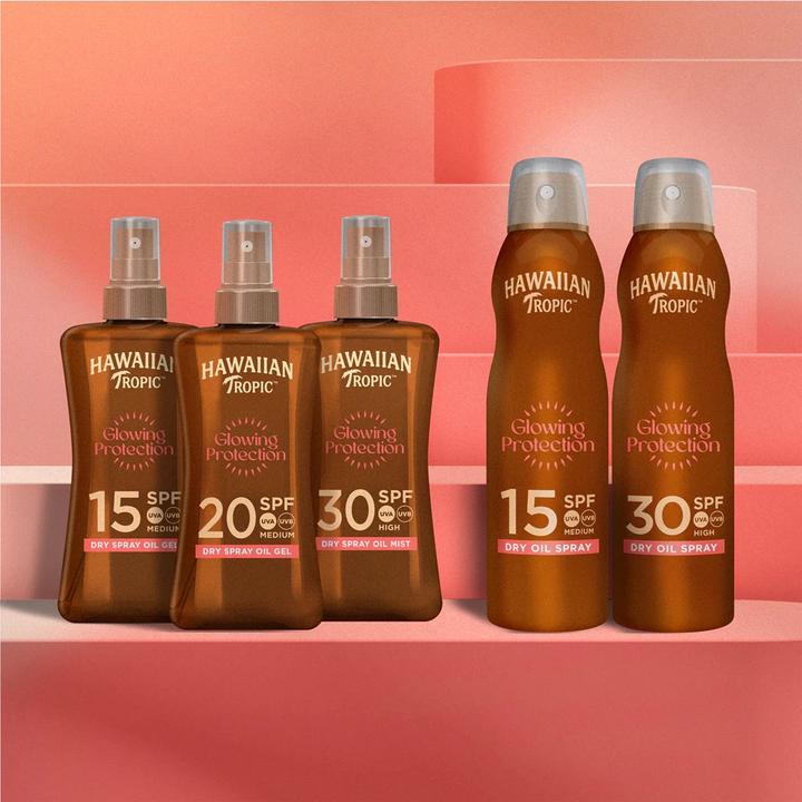Actual product image Hawaiian Tropic Protective Argan Oil (Suntan oil, SPF 15, 177 ml)