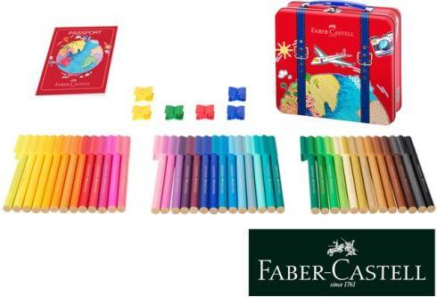 Produktbild Faber-Castell Filzstifte Connector Reisekoffer (Mehrfarbig, 40 x)