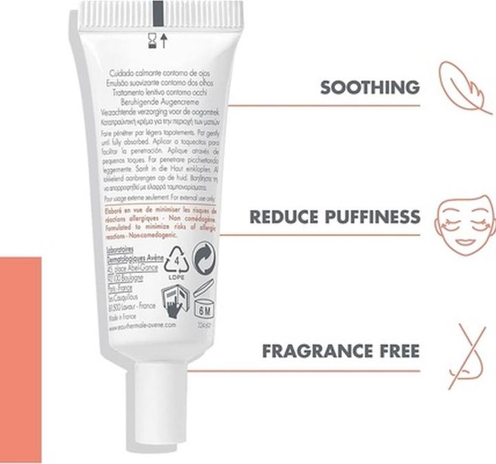 Actual product image Avène Soothing eye cream (Eye Care Cream, 15 ml)