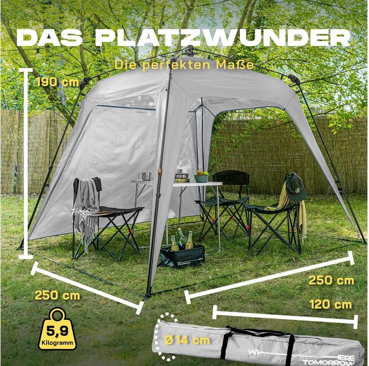 Actual product image Where Tomorrow Pop Up (250 cm, 250 cm)