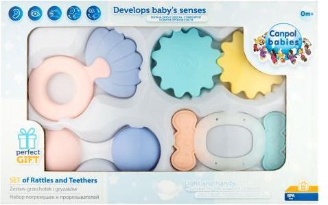 Actual product image Canpol Set Of Rattles And Teethers