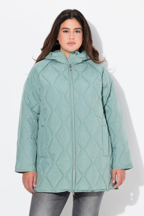 Produktbild Ulla Popken HYPRAR Steppjacke, wasserabweisend, 2-Wege-Zipper (42, 44)
