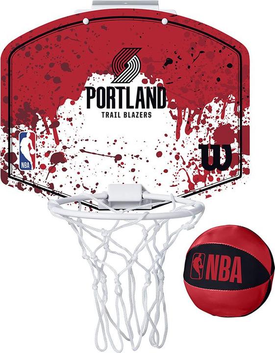 Wilson Nba Team Mini Hoop Portland Trail Blazers