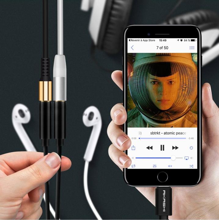 Produktbild Akashi Altsplitlight (Lightning, 3.5mm Klinke)