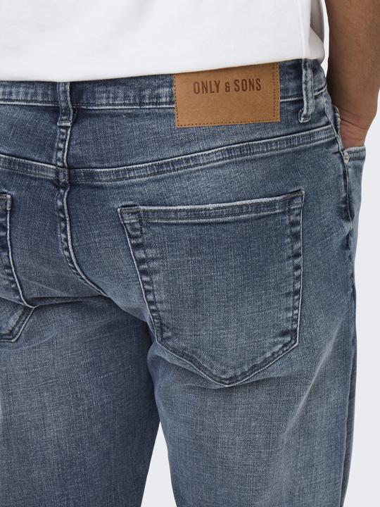 Image du produit Only & Sons ONSWEFT Mittlere Taille Normal geschnitten Jeans Slim Fit Jeans (W32/L30)