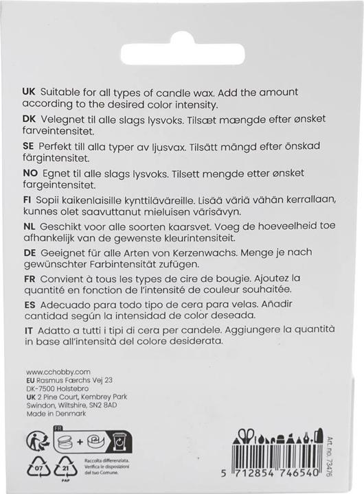 Image du produit Creativ Company Candle Dye