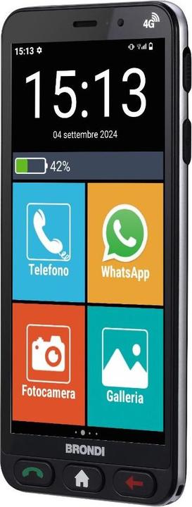 Immagine prodotto Brondi Amico Vero 4G (32 GB, Nero, 5.70", Doppia SIM, 4G)