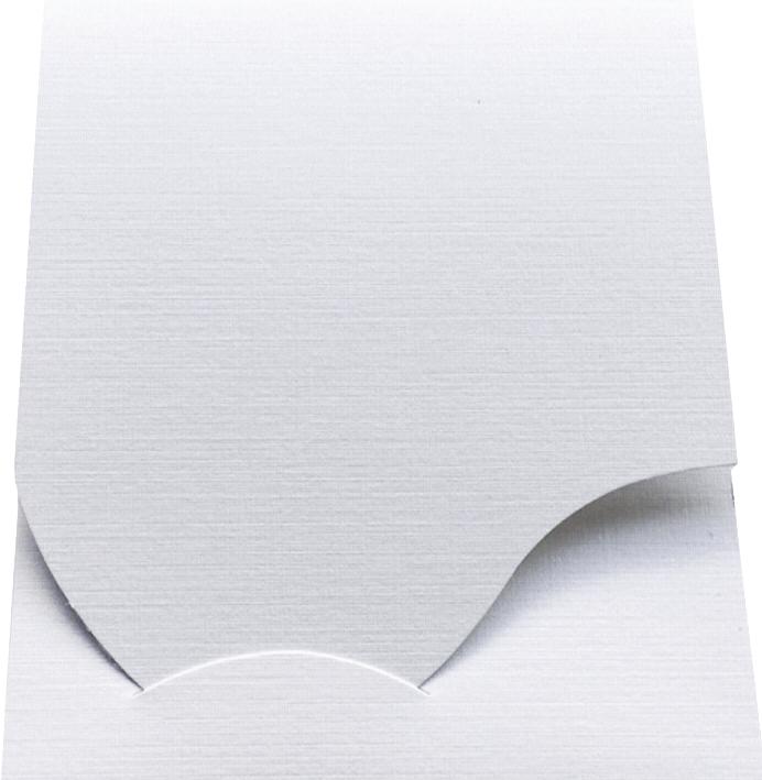 Actual product image Daiber 1x100 passport photo folders Wave linen board (7 x 10 cm, 100 x)