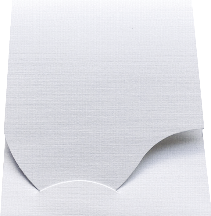 Actual product image Daiber 1x100 passport photo folders Wave linen board (7 x 10 cm, 100 x)