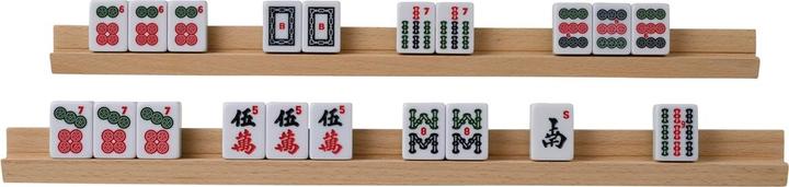 Immagine prodotto Philos Spielsteinhalter aus Holz - 4er Set - für Domino und Mah Jon