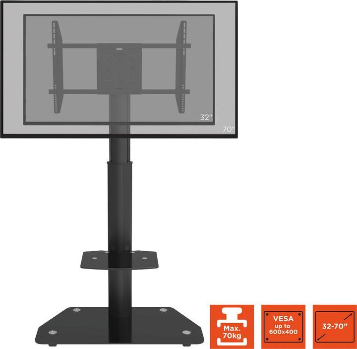 Produktbild Celexon Rollwagen Adjust-3270MP (70 kg, 32" - 70")