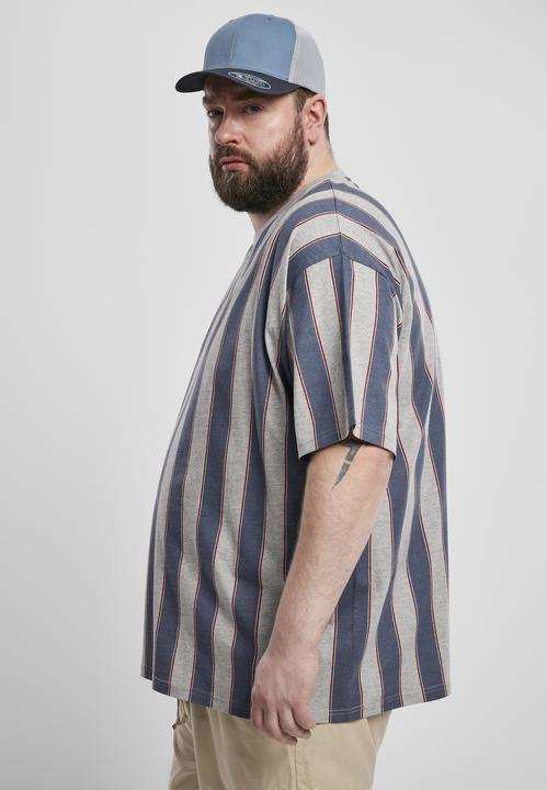 Image du produit Urban Classics Printed Oversized Bold Stripe Tee (S)