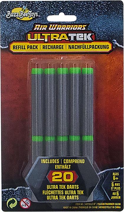 Buzz Bee Nachfüllpack 20 Darts Ultra-Tek