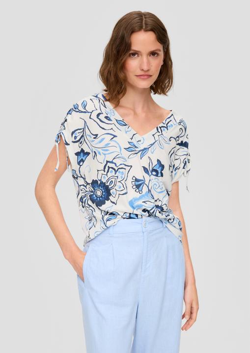 Produktbild S.Oliver T-Shirt Ärmelloses Shirt mit Bindedetails an der Schulterpartie (36)