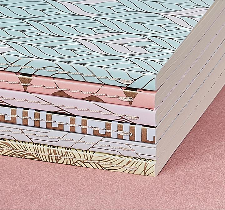 Image du produit Clairefontaine Néo Déco (A5, À rayures, Couverture rigide)