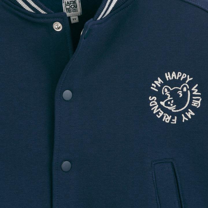 Actual product image La Redoute Collections Sweatjacke im College-Style (110)
