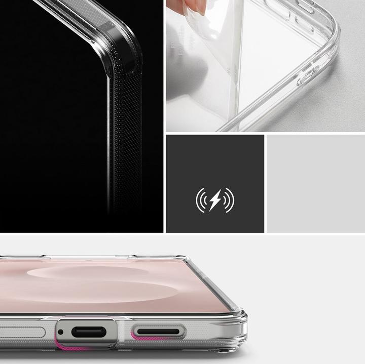 Produktbild Ringke Fusion Case für Samsung Galaxy S25 Edge - Transparent (Samsung Galaxy S25 Edge)