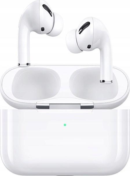 Actual product image Usams Słuchawki Bluetooth 5.0 TWS YS series bezprzewodowe biały/white BHUYS01 (ANC, 3 h, Wireless)
