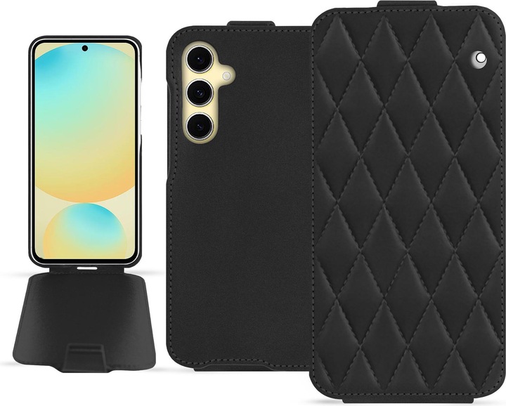 Actual product image Noreve Vertical leather shell (Samsung Galaxy S24 FE)